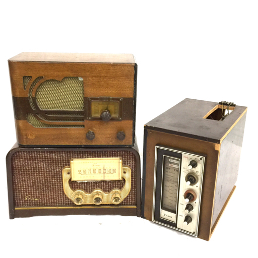 VICTOR SANYO 含む 真空管ラジオ まとめセット